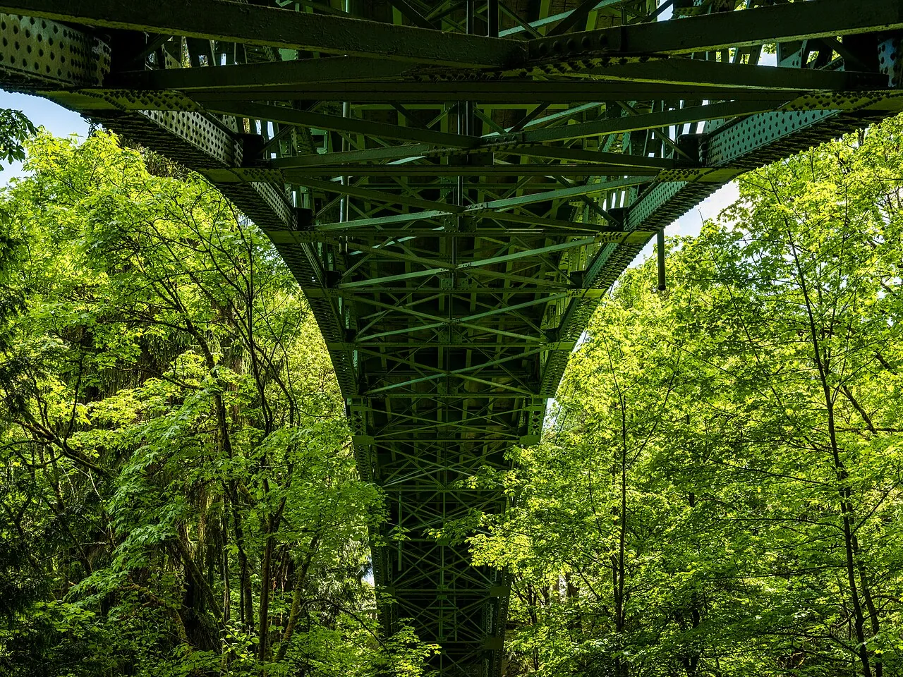 20th Avenue NE Bridge underside Seattle 2026 in Seattle, Washington